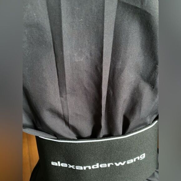 Alexander Wang Logo Waistband Shirt Dress size 8 - Picture 15 of 16